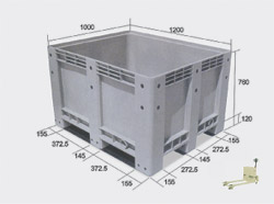 TS1210F封闭储运箱